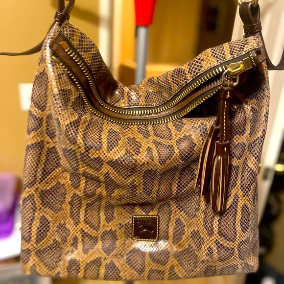 Dooney & Bourke Belvedere Snakeskin Purse - Picture 2 of 10